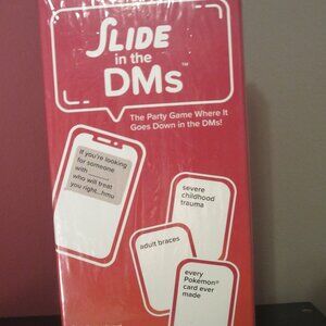 NIB/Slide in the DMs Card Game ~ Adults ~ BRAND NEW, SEALED!